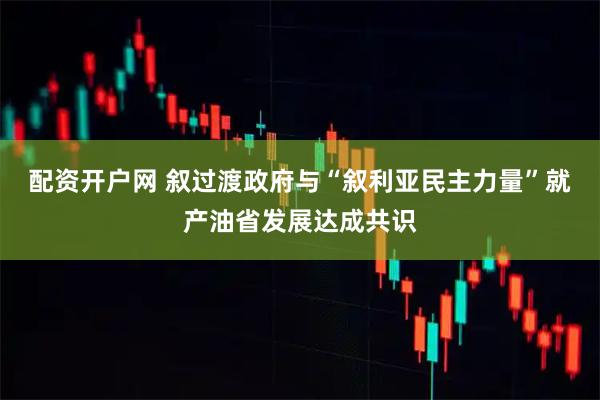 配资开户网 叙过渡政府与“叙利亚民主力量”就产油省发展达成共识